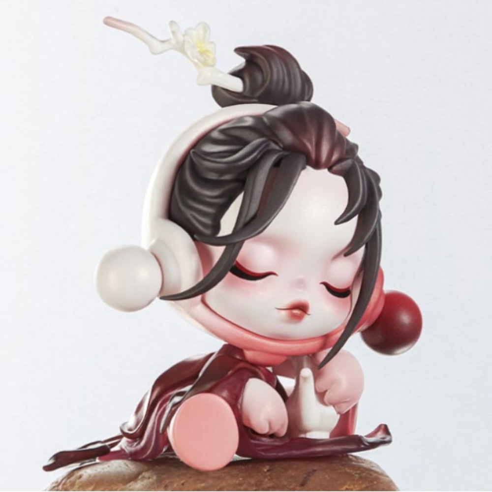 Pop Mart Skullpanda The Ink Plum Blossom Series - The Scene